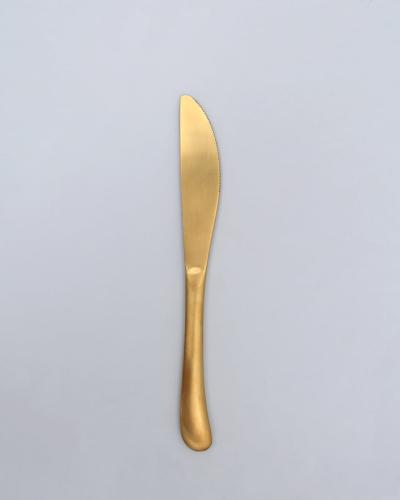 Μαχαίρι Cultery με χρυσό ματ φινίρισμα One Size Χρυσό
